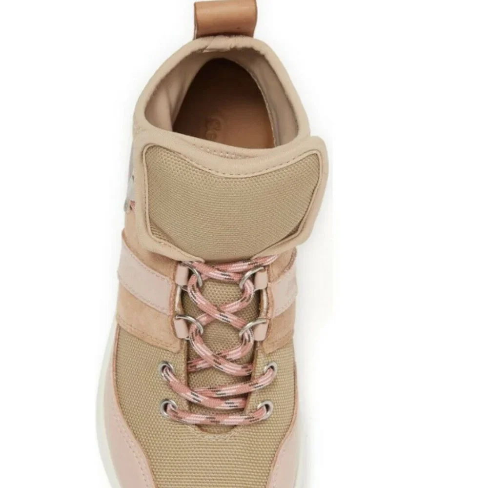 see by chloé women's Casey High Top Platform Hiker Sneakers MSRP$495 Clearance